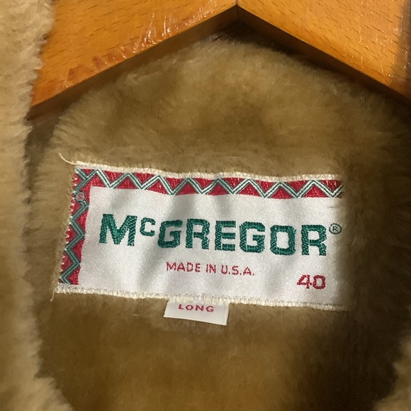 AWESOME..McGREGOR Sherpa lined 1960-70’s Sportwear jacket EXCELLENT CONDITION - Picture 6 of 11